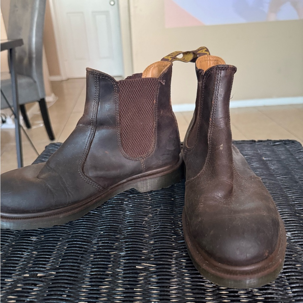 Dr. Martens Dark Brown Ankle Boots